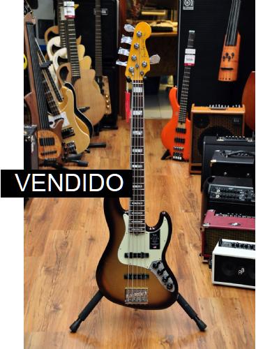 Fender American Ultra Jazz Bass V Mocha Burst